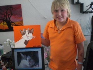 Droppie Painting by Apprentice Painter Maik