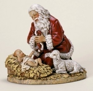 Santa and Baby Jesus